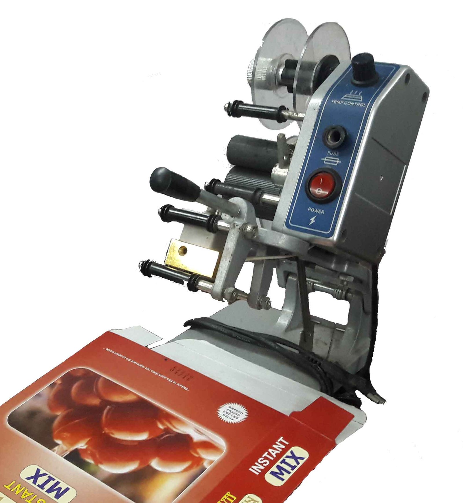 Smart pack india semi automatic batch coding machine batch code