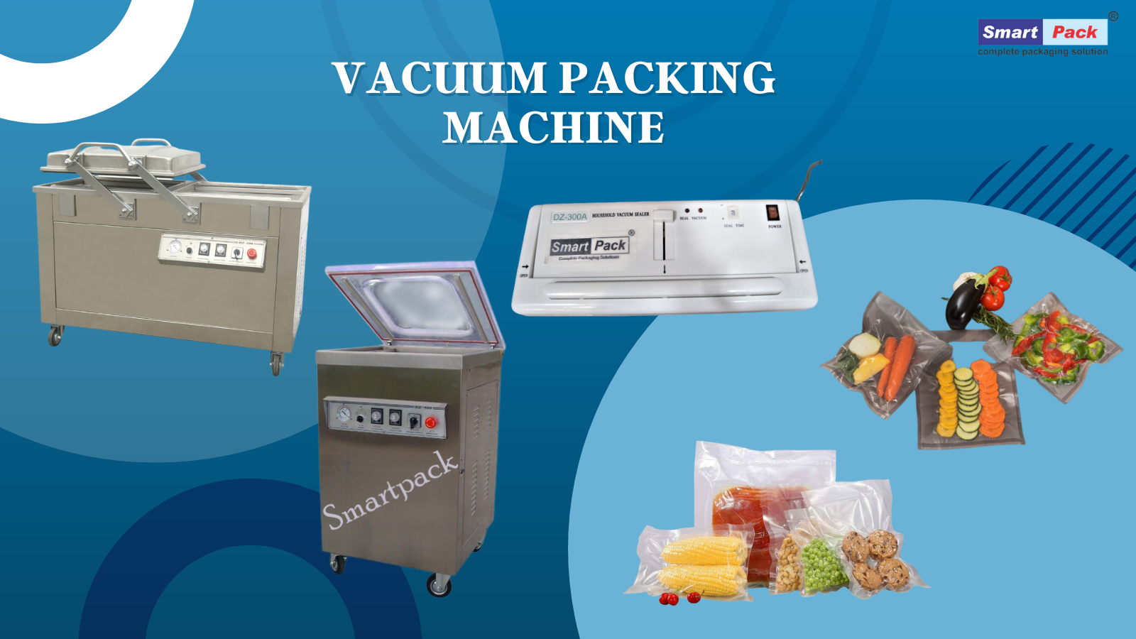 Different Types of Vacuum Packing Machines